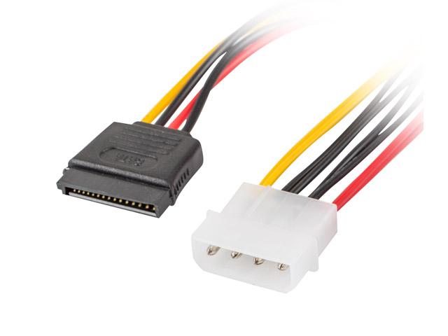 LANBERG CA-HDSA-11CU-0030 maitinimo kabelis MOLEX M ->SATA F x2 30cm