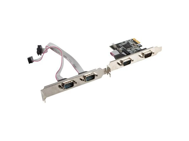 LANBERG PCE-DB9-004 PCI Express->COM 9PIN X4 + žemo profilio laikiklis
