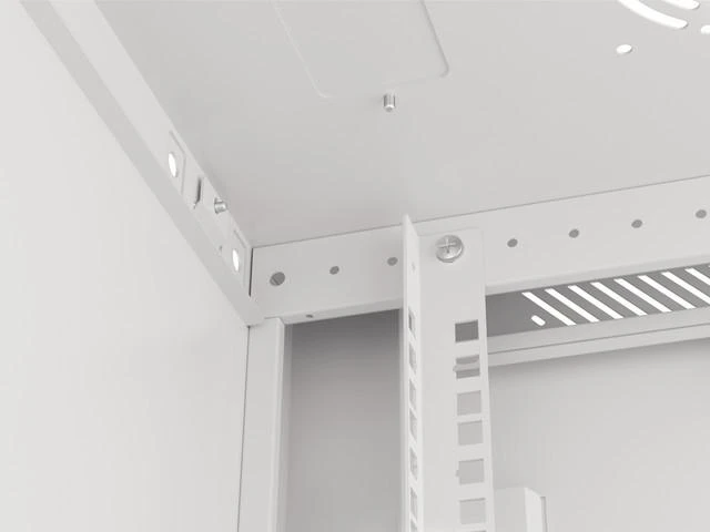 LANBERG WF01-6412-10S sieninis stovas 19 colių išmontuojamas plokščias paketas 12U/600x450mm pilka