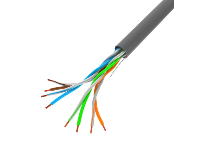 LANBERG LCU5-11CU-0305-S UTP solid cable CU cat. 5e 305m pilka