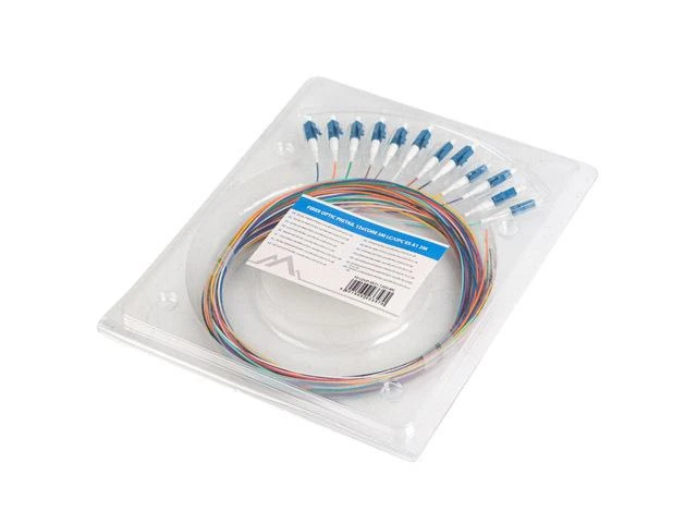 LANBERG Fiber optic Pigtail SM LC/UPC ST A1 12X2m MC
