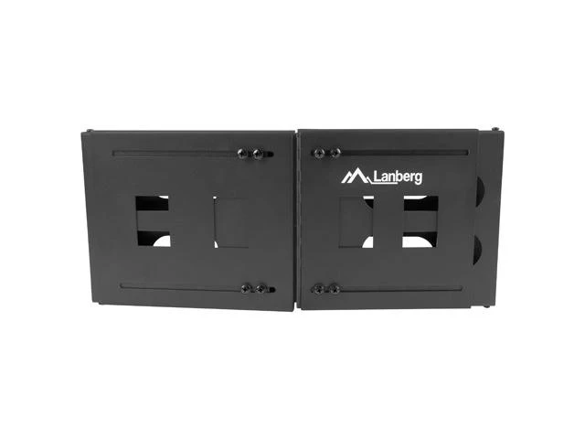 LANBERG sulankstomas laikiklis sieninis laikiklis 19 colių 4U 497x400/240 juodas