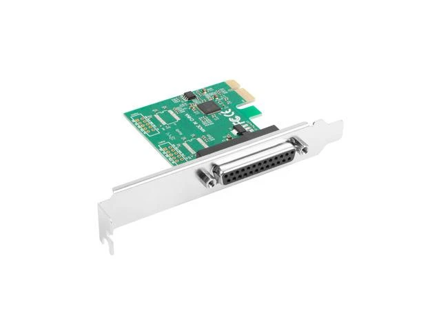 LANBERG praplėtimo plokštė PCI-Express LPT DB25 + žemo profilio laikiklis