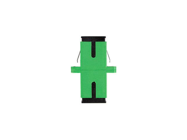 OPTINIS PLASTAS ADAPTERIS SM SC/APC SIMPLEX Juodas CAP 25Vnt. LANBERG