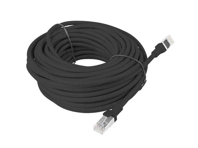 LANBERG PCU6-10CC-1500-BK Patchcord RJ45 kat. 6 UTP 15m kabeliai