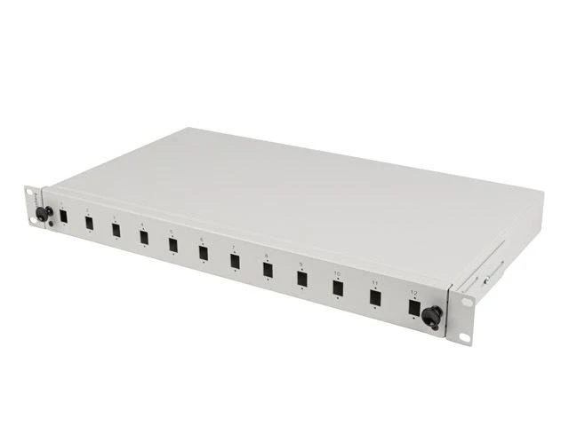 LANBERG šviesolaidinė komutacinė panelė 12XSCSX/12XLCDX Rack 19inch