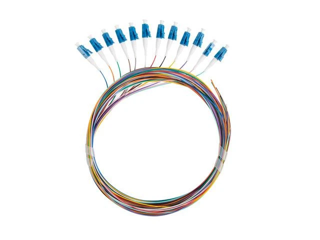 LANBERG Fiber optic Pigtail SM LC/UPC ST A1 12X2m MC