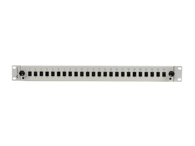 LANBERG šviesolaidinė komutacinė panelė 24XSCSX/12XLCDX Rack 19inch