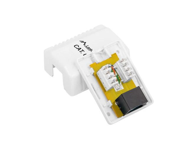 LANBERG OU6-0001-W UTP Data Box 1 prievado RJ45 neekranuotas kat. 6