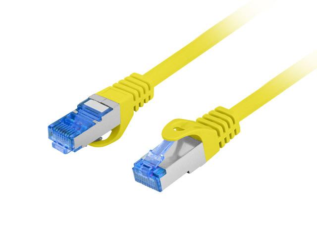 LANBERG patchcord kat.6A FTP LSZH CCA 20m geltona