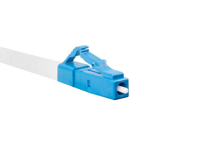 LANBERG šviesolaidinis laidas SM LC/UPC-LC/UPC simplex 1m LSZH g657a1 3.0mm geltonas