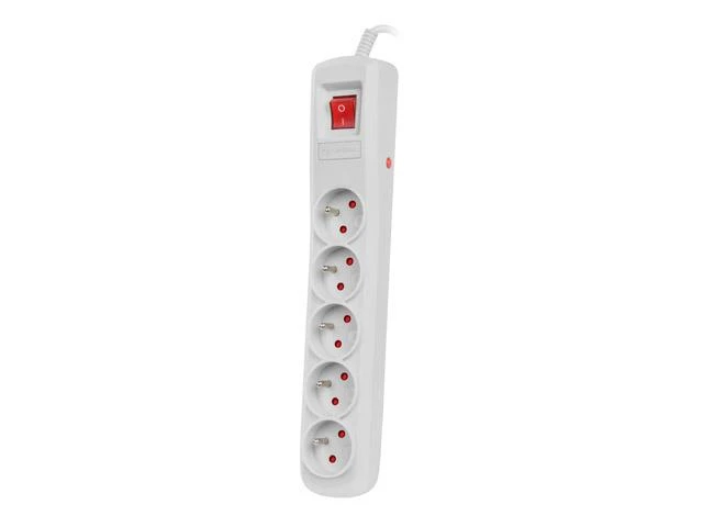 NATEC Bercy 400 3m Surge protection 5x French outlets pilka