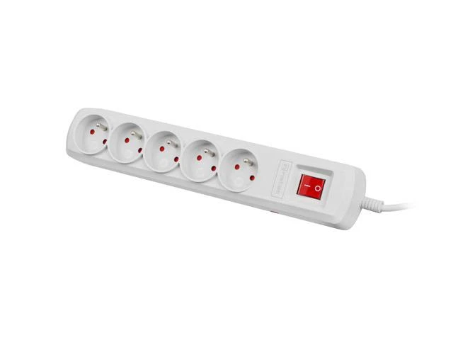 NATEC Bercy 400 3m Surge protection 5x French outlets pilka