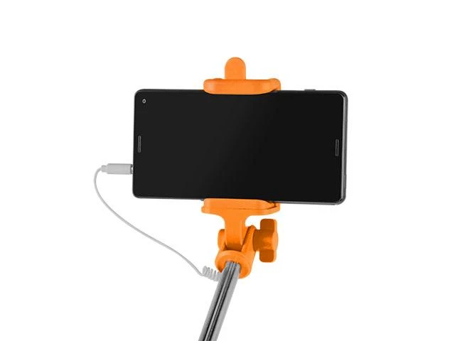 NATEC NST-0983 Selfie lazdelė Monopod Extreme Media SF-20W oranžinis
