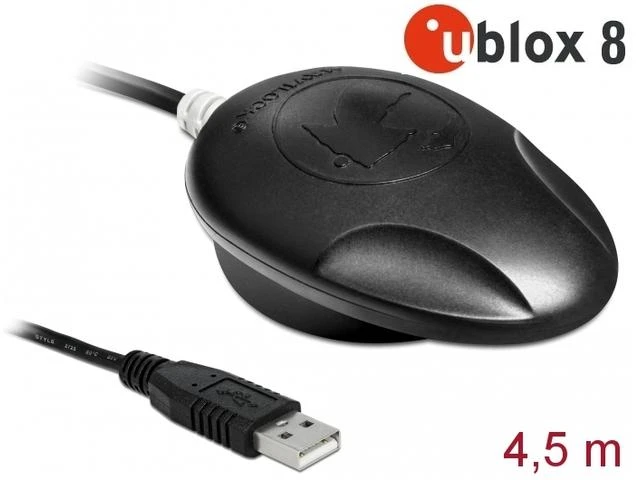 IMTUVAS GPS NAVILOCK NL-8012U USB-A U-BLOX 8 UBX-M8030-KT IPX6 MULTI GNSS NA KABLU 4.5M