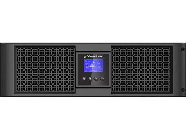 POWERWALK VFI 6000 PRT HID Power Walker UPS On-Line 6000VA, 19 3U,4x IEC,2x C19, USB/RS-232, LCD