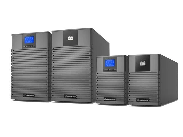 Power Walker POWERWALKER UPS On-Line VFI 1500 ICT IOT 1/1 fazės 1500VA PF1 4x IEC C13 lizdai C14 USB/RS232 EPO LCD