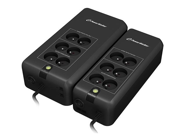 PowerWalker POWERWALK VFD 800 APFC FR Power Walker UPS budėjimo / neprisijungus 800VA 4x FR + 2x FR OUT (Listwa)