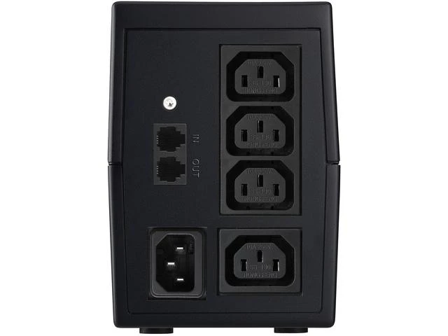 Power Walker UPS LINE-INTERACTIVE 850VA, 4X IEC, RJ11 IN/OUT, USB, LCD