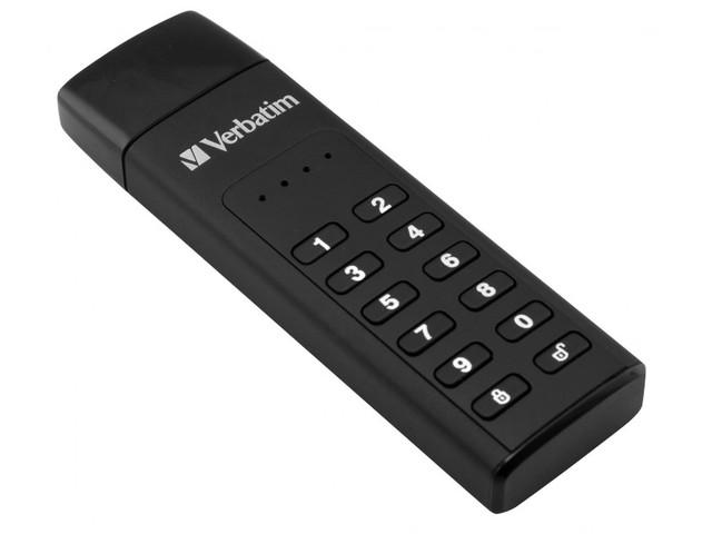 Išorinis diskas Verbatim klaviatūra Saugus USB 3.2 Gen 1 64 GB kiekvienas 49428