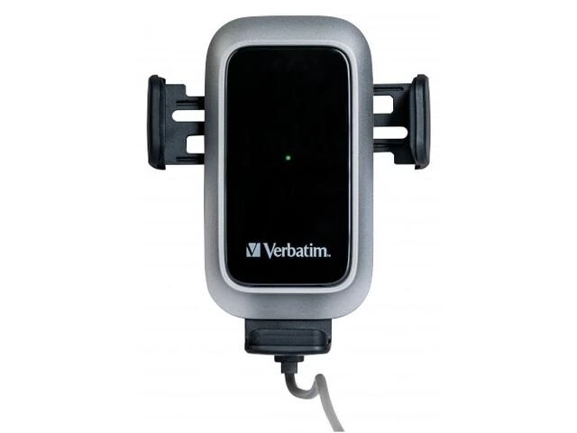 „Verbatim FWC-03 Pro Qi“ greitas belaidis automobilinis įkroviklis, automatiškai tvirtinamas, Juodas