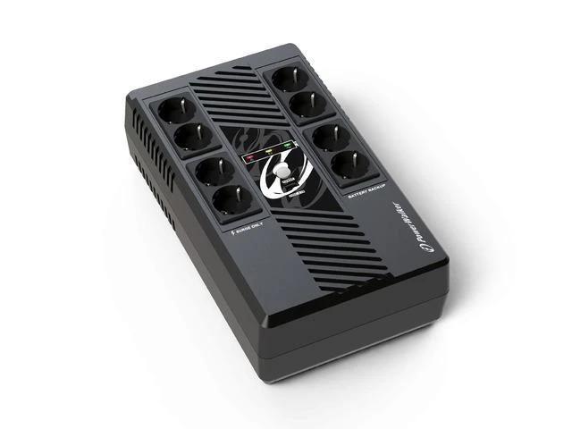 POWER WALKER UPS Line-Interactive 1000VA MS 8x schuko RJ45 įvestis / išvestis USB HID USB įkroviklis