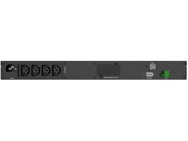 POWERWALK VI 1500 R1U Power Walker UPS Line-Interactive 1500VA 4x IEC OUT, USB HID/RS-232, 19 viryklių