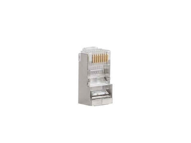 LANBERG PLS-6020EZ kištukas RJ-45 FTP CAT6 8P8C 20PCS praėjimo latakas