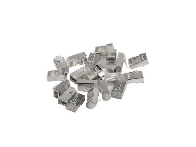 LANBERG PLS-5020EZ kištukas RJ-45 FTP CAT5E 8P8C 20PCS praėjimo latakas
