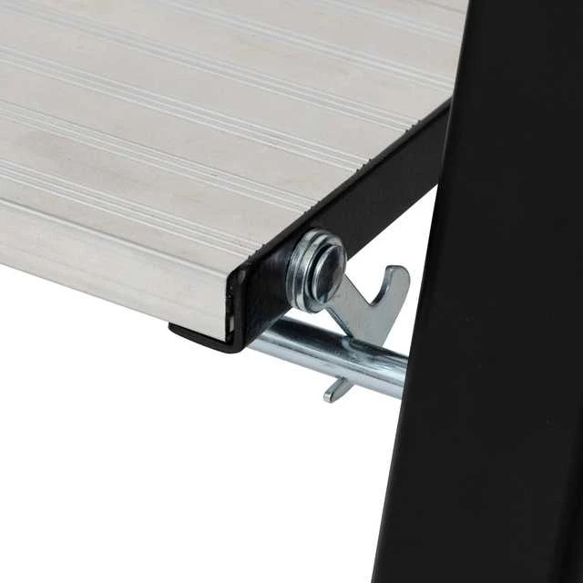 5five Simply Smart 2 pakopų aliuminio kopėčios EASY, aukštis 83 cm