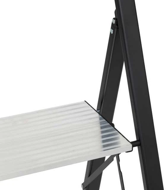 5five Simply Smart 3 pakopų aliuminio kopėčios EASY, aukštis 105 cm