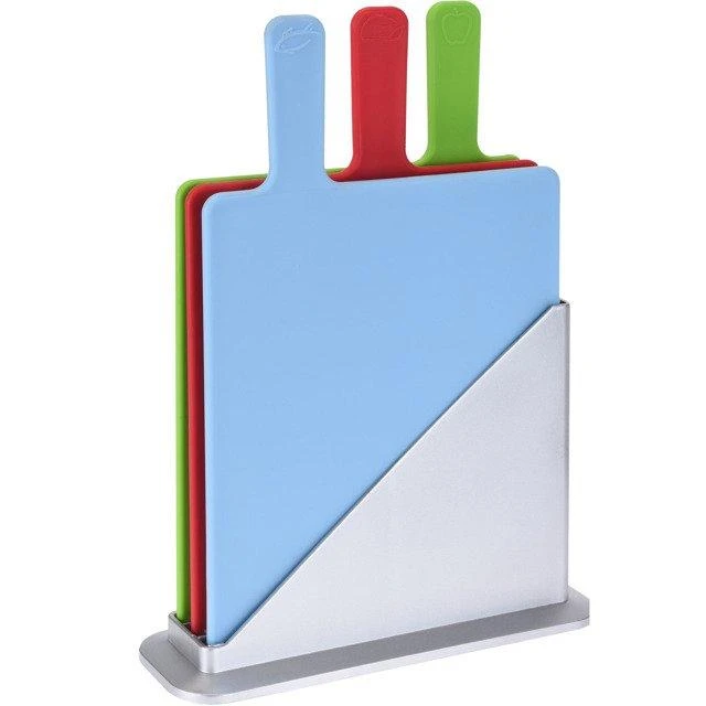 Mondex Excellent Houseware Pjaustymo lentelių rinkinys su laikikliu, 3vnt.