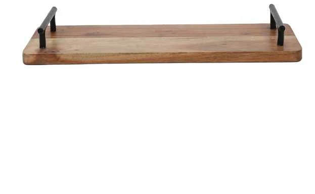 Home Styling Collection Akacijos medžio serviravimo padėklas 40x15,5 cm
