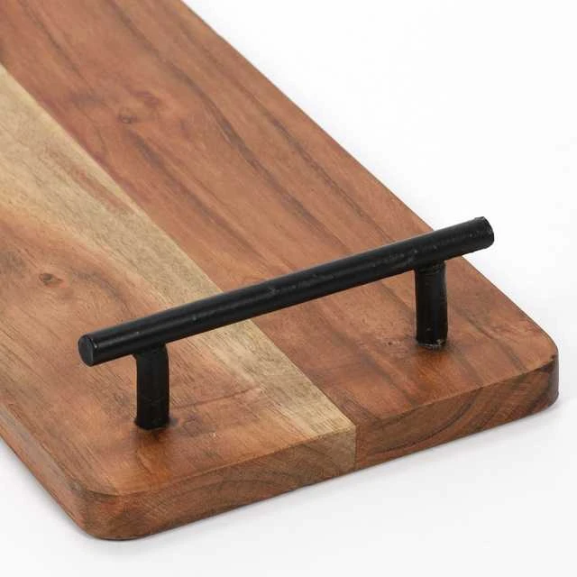 Home Styling Collection Akacijos medžio serviravimo padėklas 40x15,5 cm