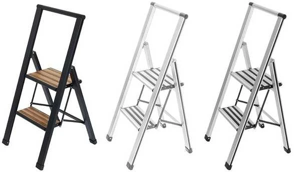 Aliuminio ladder, 2-stage - baltas, WENKO
