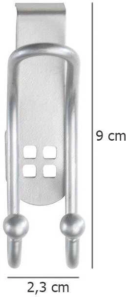 ANCONA door hook, hanger - 2 pieces in set, WENKO