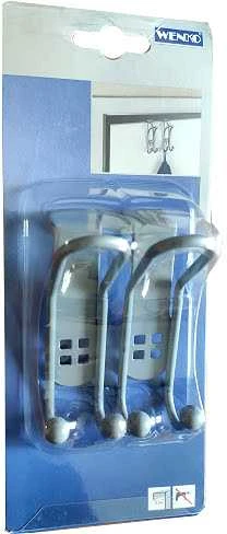 ANCONA door hook, hanger - 2 pieces in set, WENKO