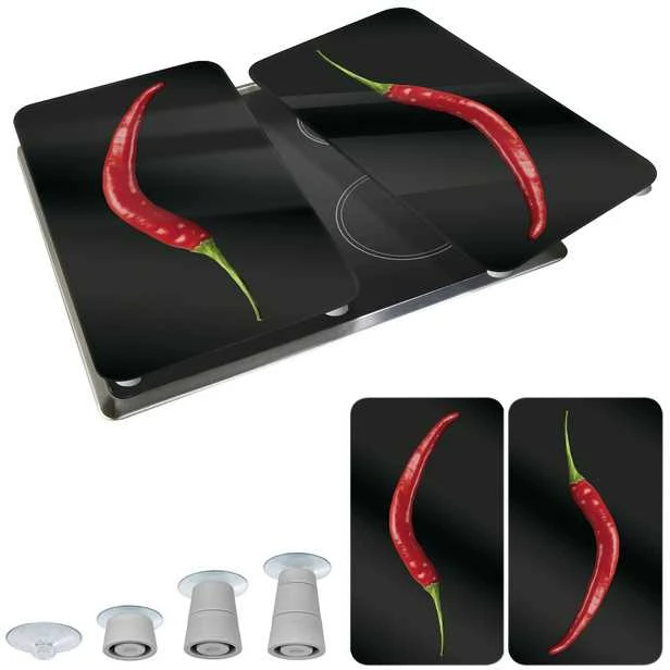 Apsauginės kaitlentės lėkštės, HOT CHILI - 2 vnt., WENKO