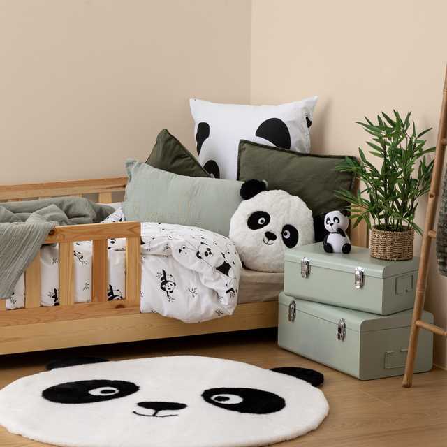 Atmosphera Panda Apvalus pandos kilimėlis su ausytėmis SMILE, Ø 100 cm