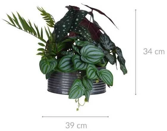 Vilde Dirbtinis augalas su vazonu 28 cm