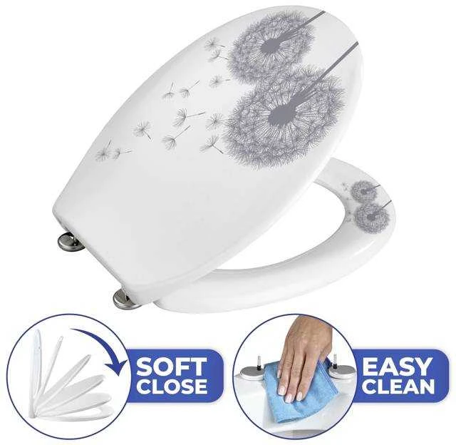 ASTERA tualeto sėdynė - Easy Close mechanizmas, Duroplast, WENKO