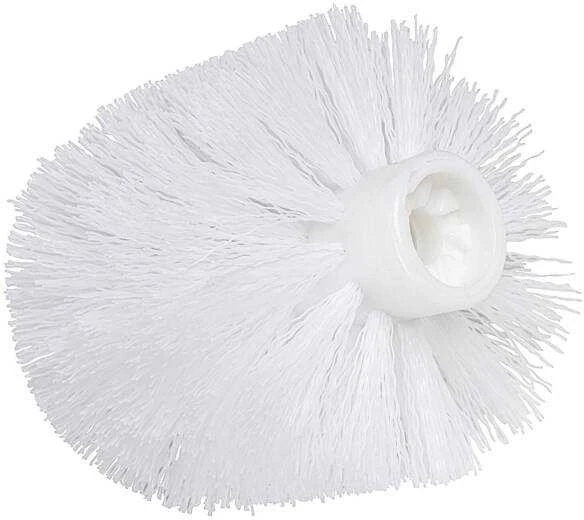 Atsarginis antgalis tualeto šepečiui - baltas, ∅ 8,5 cm, WENKO