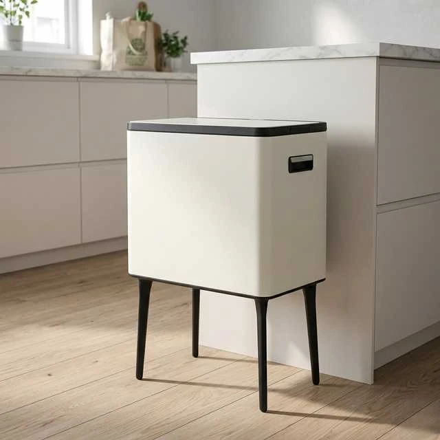 Automatinė šiukšliadėžė, 35 l, metalinė