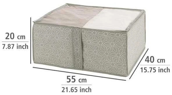 Wenko Balance laikymo dėžutė 55 x 20 x 40 cm taupe tekstilė