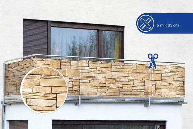 Maximex balkono privatumo dangtis, akmuo