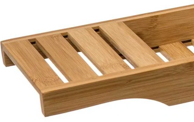 5five Simply Smart Bamboo Bambukinė vonios padėklo lentyna, vonios dėklas