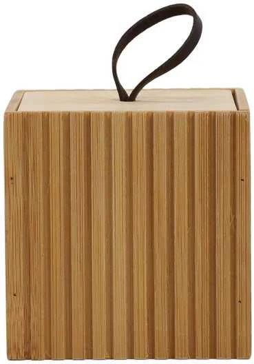 Bathroom Solutions Bamboo Bambukinė vonios tvarkyklė, 9 x 9 x 9 cm