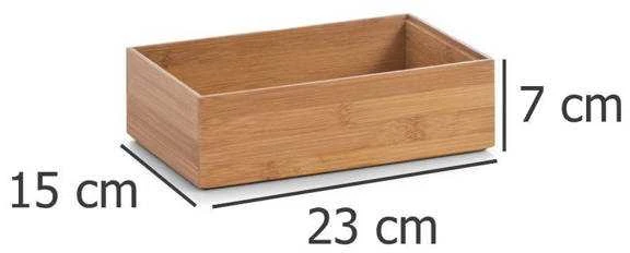 Bamboo Bambuko laikymo dėžutė, 23x15x7 cm, ZELLER
