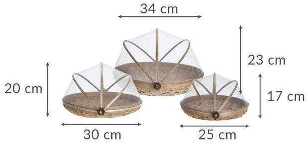 Affek Design Bamboo Bambuko pluošto duonos krepšelis, praktiška virtuvės maisto talpa.
