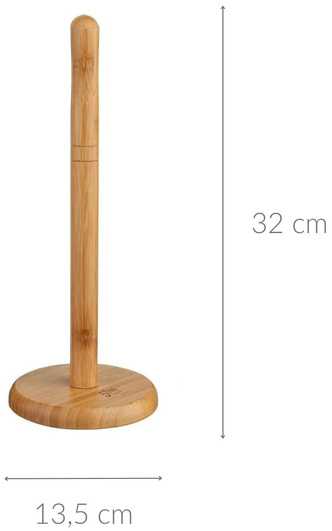 5five Simply Smart Laikiklis popieriniam rankšluosčiui D13,5xH32 cm bambukinis 5Five 120057